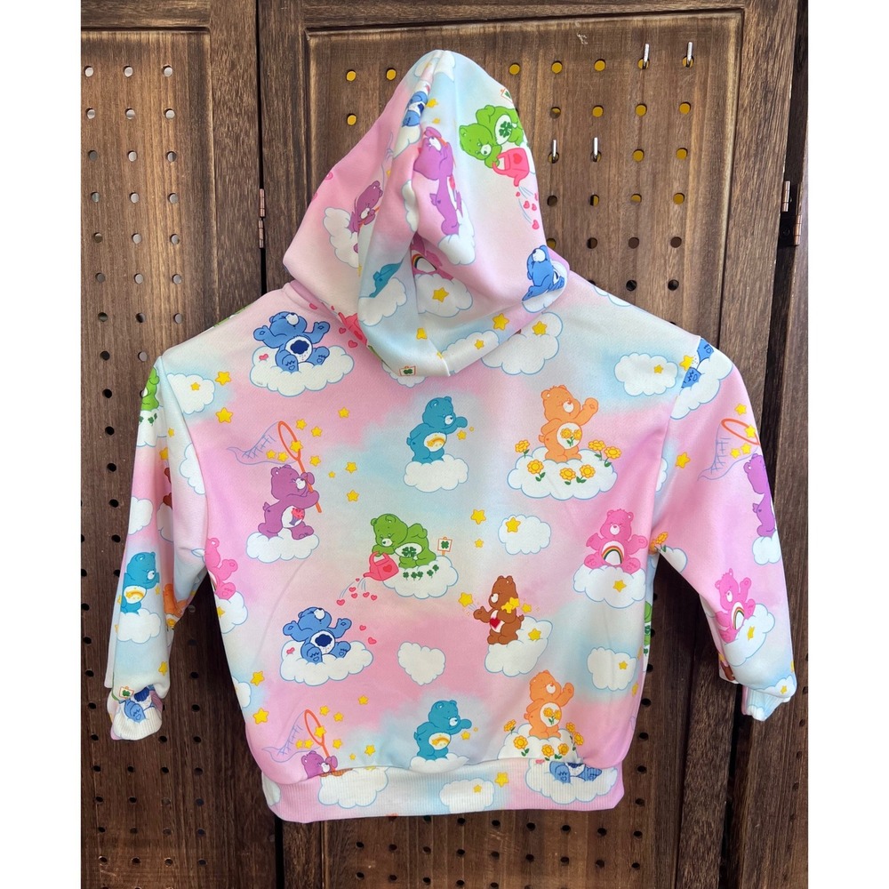 Care Bears Hoodie Pullover Sweatshirt Shein KIds Size 4Y Retro Kidcore 80s - Picture 2 of 8